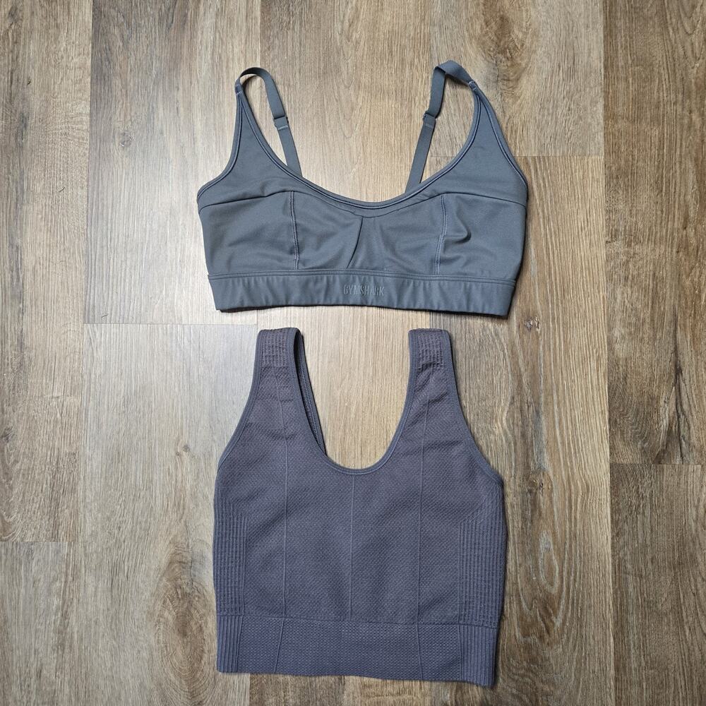 Gym Shark Light Support Sports Bra Bundle Size Small